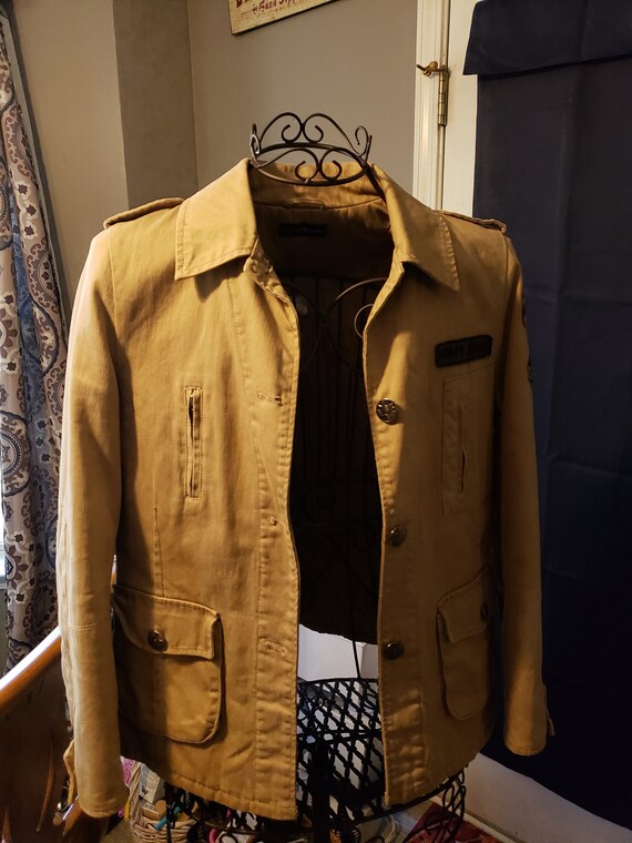 Women's Camel Colored Cotton Denim 