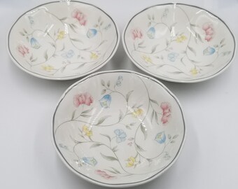 Johnson Brothers "Savoy" Soup or Salad bowls, Set of 3
