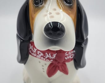 Charming Pioneer Woman Henry the Basset Hound Candy/Treat Jar