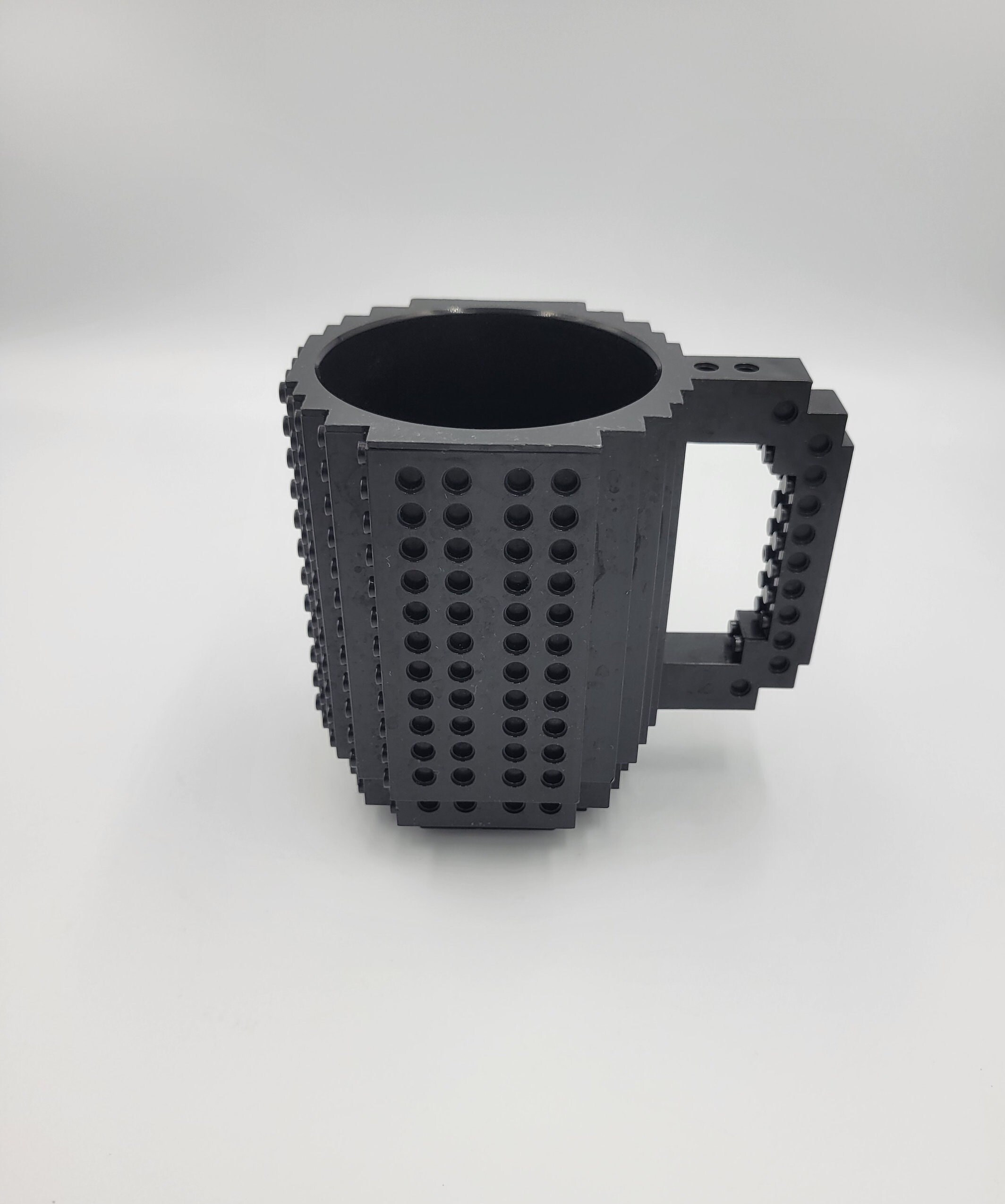 Lego Bricks-Mug Building Coffee Cup 12 oz Mugs Lot Of 2. (FC)