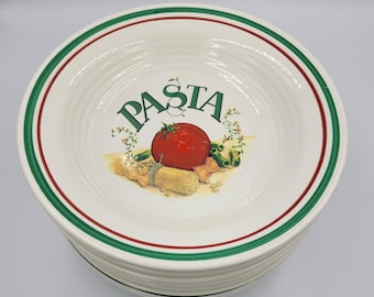 Treasure Craft, A Pfaltzgraff Company Pasta Bowls, Salad Bowls, Soup Bowls, Individual Bowls, Set of 8, RARE!