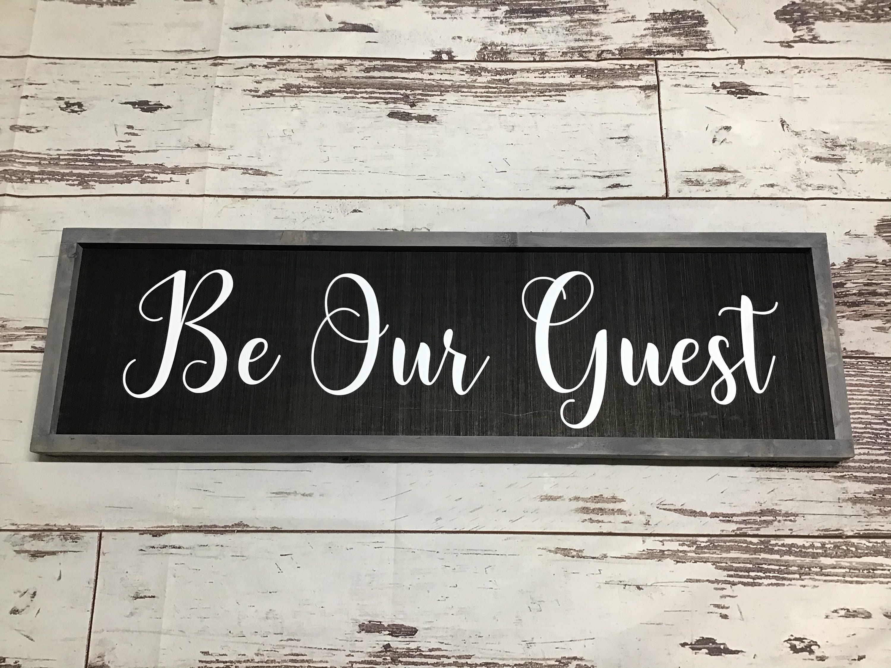 Be our guest / nursery signs / house warming sign / Disney Etsy