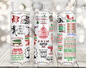 National Lampoon, PNG, Christmas, Christmas Vacation, Clark Griswold, Full Page, Tumbler, Digital Image, Decal, Waterslide, Sublimation ,PNG