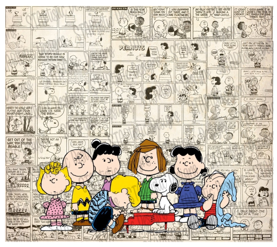 Peanut Charlie Brown Cartoon Characters Fan Page TV Show Etsy
