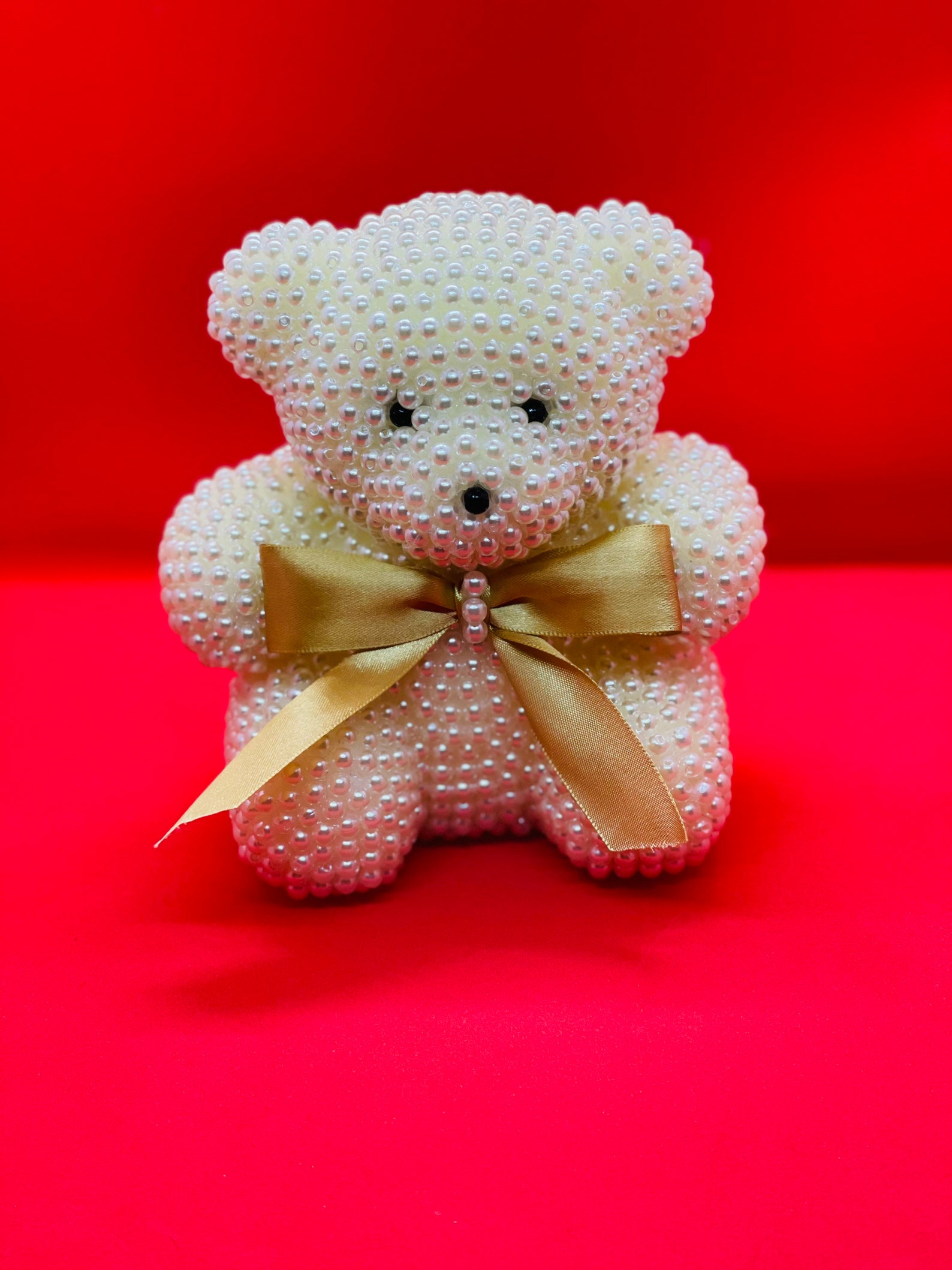 Pearl teddy bear gift Etsy