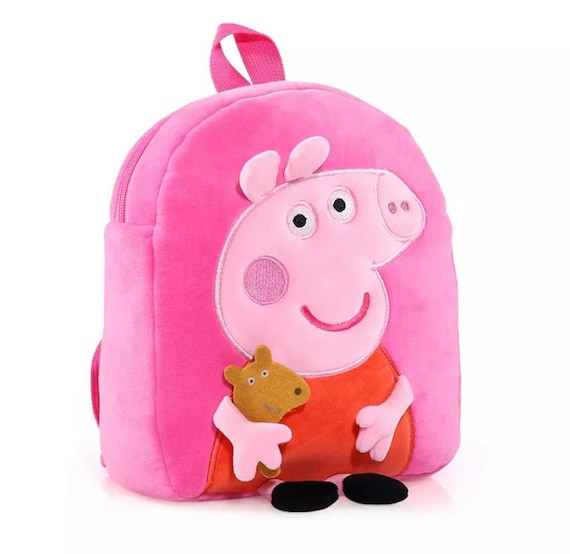Personalised Pepa Pig Backpack Etsy