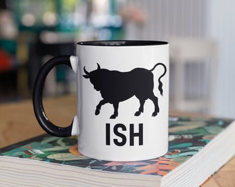 Börse Bullish Tasse, Lustiger Aktienanleger Kaffeebecher, Börsenmakler, Bull Market Day Händler Geldgeschenk, Geschenke, Tumbler