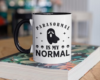 Paranormal Is My Normal Mug, Funny Paranormal Investigator Coffee Mugs, Ghost Hunter Gifts, Ghost Hunting, Gifts,  Tumbler