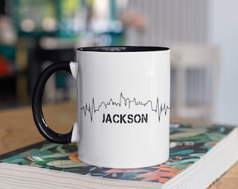 Jackson Skyline Mug, Jackson Mississippi Coffee Mugs, Tumbler, Travel Mug, Beer Can Holder Cooler, Water Bottle