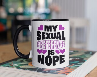 Funny Asexual Mug, Asexuality Coffee Mugs, Ace Gift, Gifts,  Tumbler Travel Mug Beer Can Holder Cooler