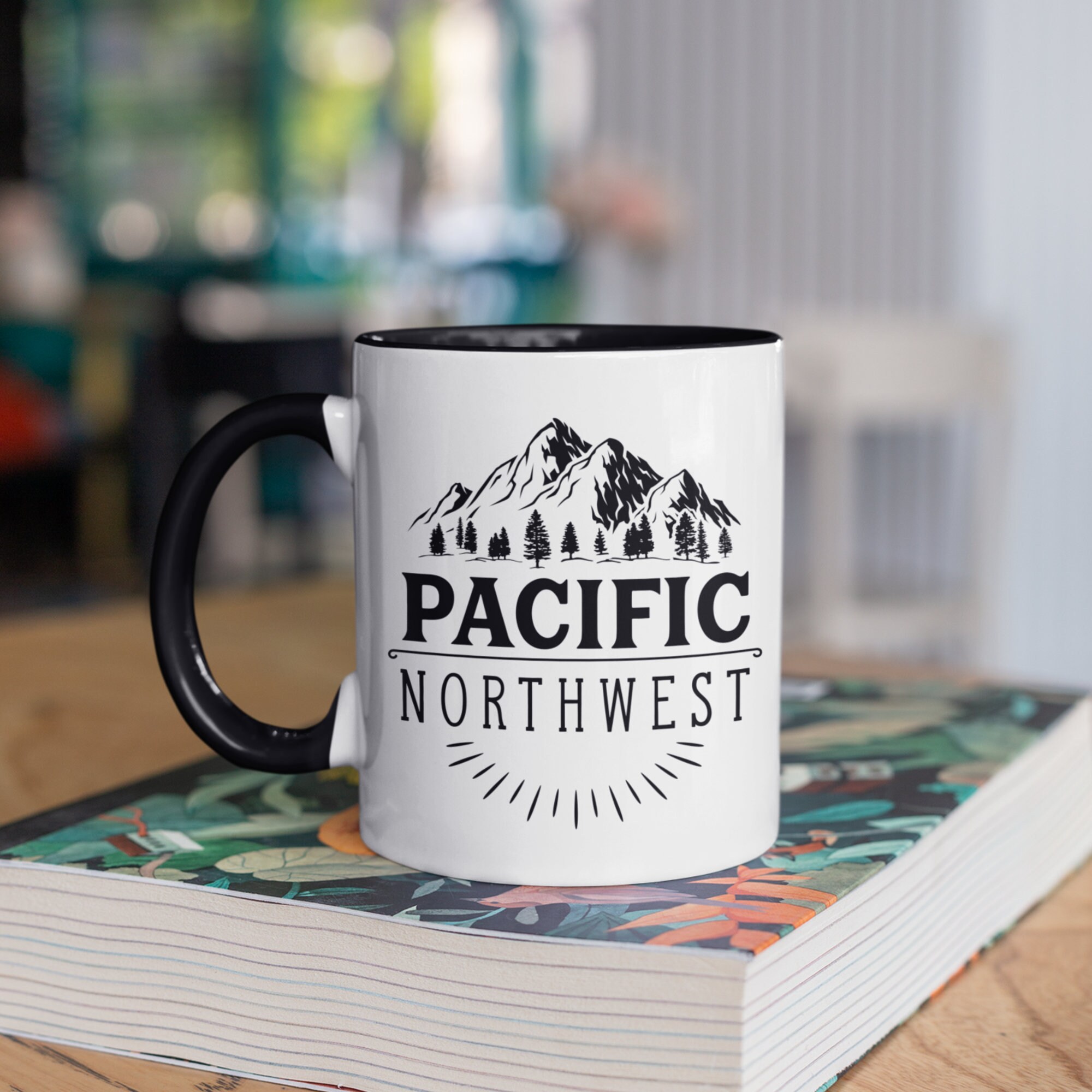 Evergreen Enamel Mug - The Great PNW