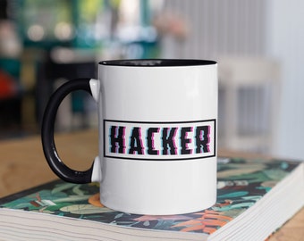 Taza de café hacker, taza de viaje, vaso, botella de agua, entusiasta de la tecnología, bebedero programador, contenedor de bebidas codificador