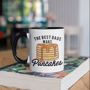 Best Dads Make Pancakes Mug, Fathers Day Coffee Mugs, Funny Gifts for Dads, Pancake Gift, Gifts,  Tumbler Travel Mug Beer Can Holder Cooler