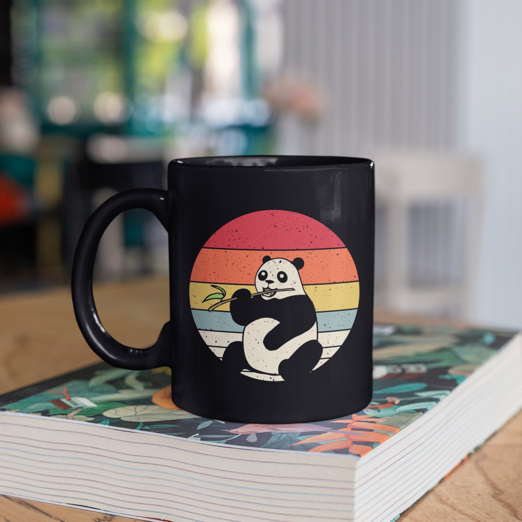 Panda Mug Cute Panda Tumbler with Lid and Straw Panda Coffee Mug Cup Panda  Stuff Decor Kung Fu Panda Cup,Panda Gifts for Women