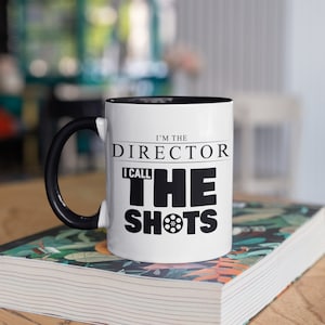 Funny Movie Director Mug, Funny Directing Movies Coffee Mugs, Gifts for Film Directors, Cinema Film Studies,  Tumbler Travel Mug Can Holder