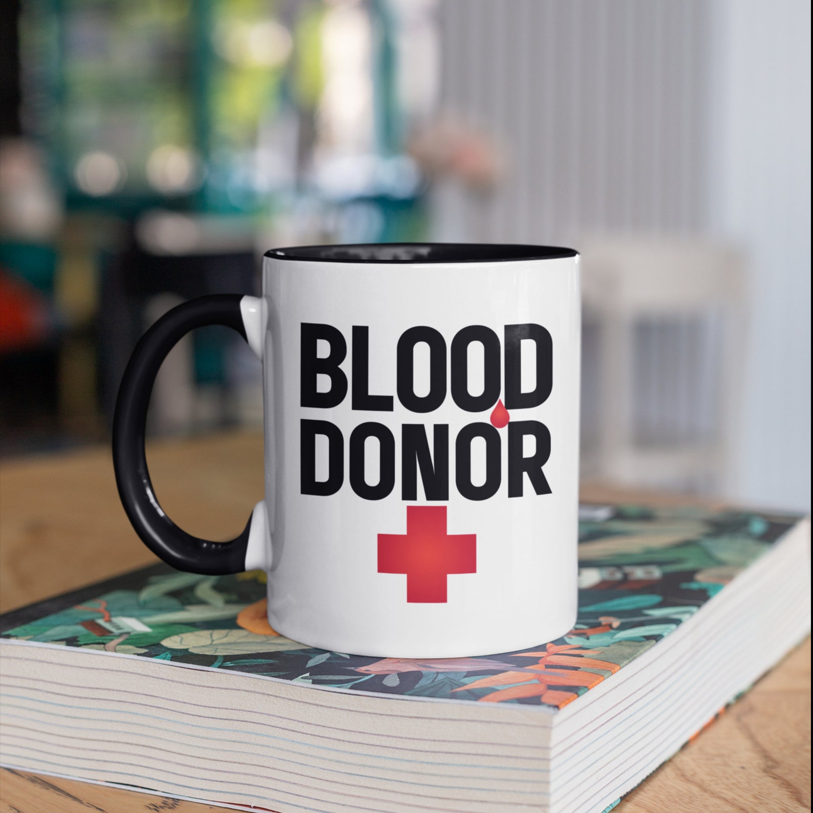 Blood Donor Mug Blood Donation Coffee Mugs Cute Gift Gifts Etsy