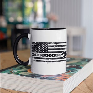 Tow Truck Driver American Flag Mug, Patriotic USA Tow Trucker Coffee Mugs, Gifts for Tow Truck Drivers, Tumbler