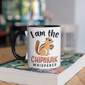 Chipmunk Coffee Mug - Etsy