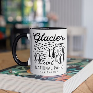 Gletscher-Nationalpark-Kaffeebecher, Reisebecher, Wasserflasche, Bierhalter
