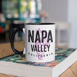 Napa Valley Mug, Napa Wine California Coffee Mugs, Napa Souvenir Tumbler Travel Mug Bier Can Holder Cooler