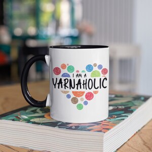 Yarn Knitting Mug, Yarnaholic, Yarn Collector, Funny Crocheting Knitting Coffee Mugs, Mothers Day Crocheter Gift, Gifts,  Tumbler