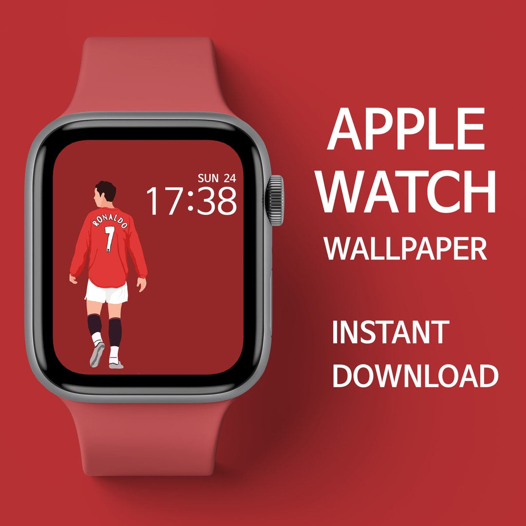 Ronaldo Apple Watch Wallpaper Smart Watch Background Apple - Etsy ...