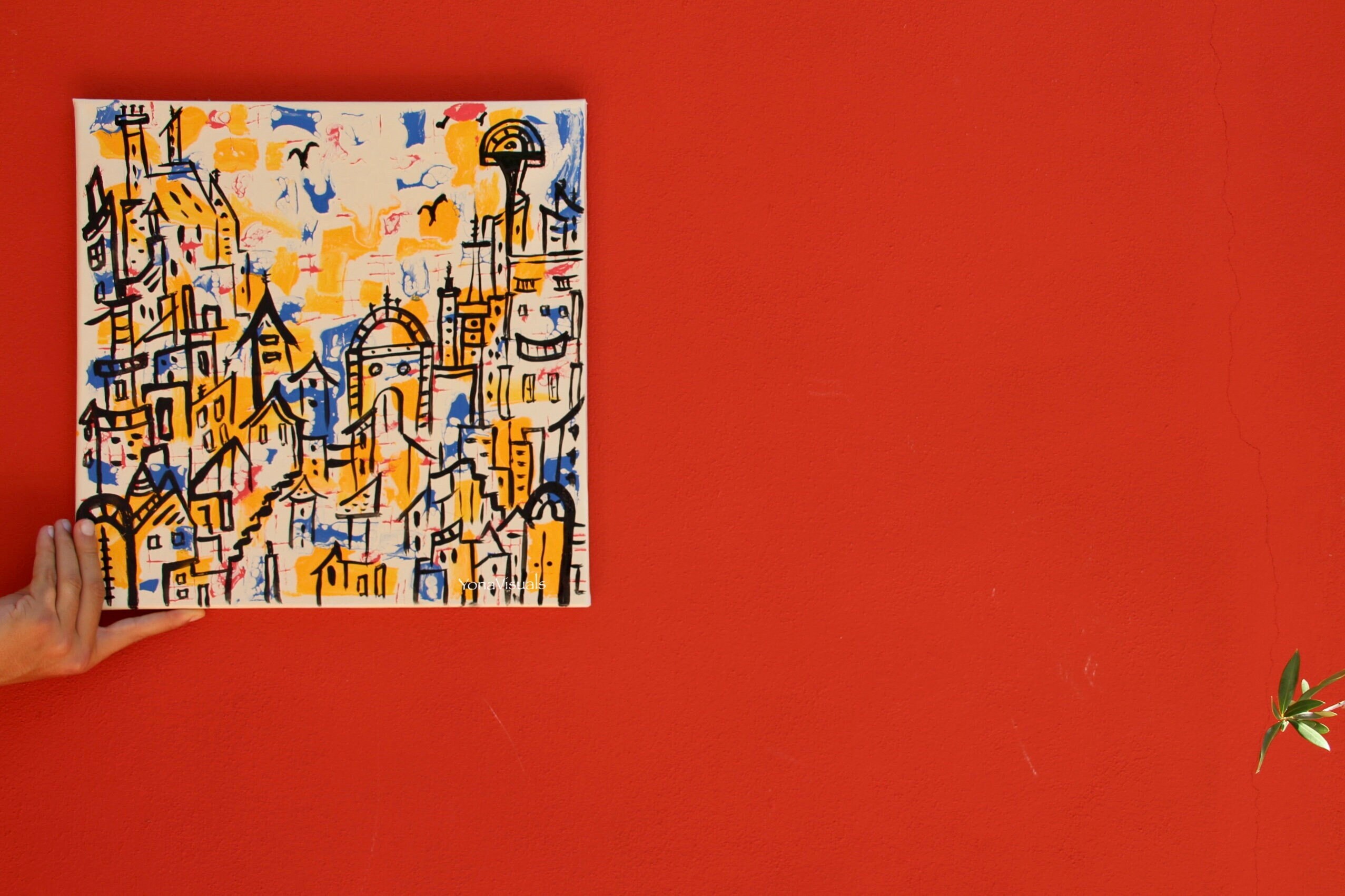 Ville Jaune et Bleue