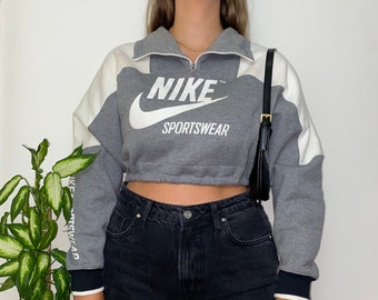 nike crop jumper