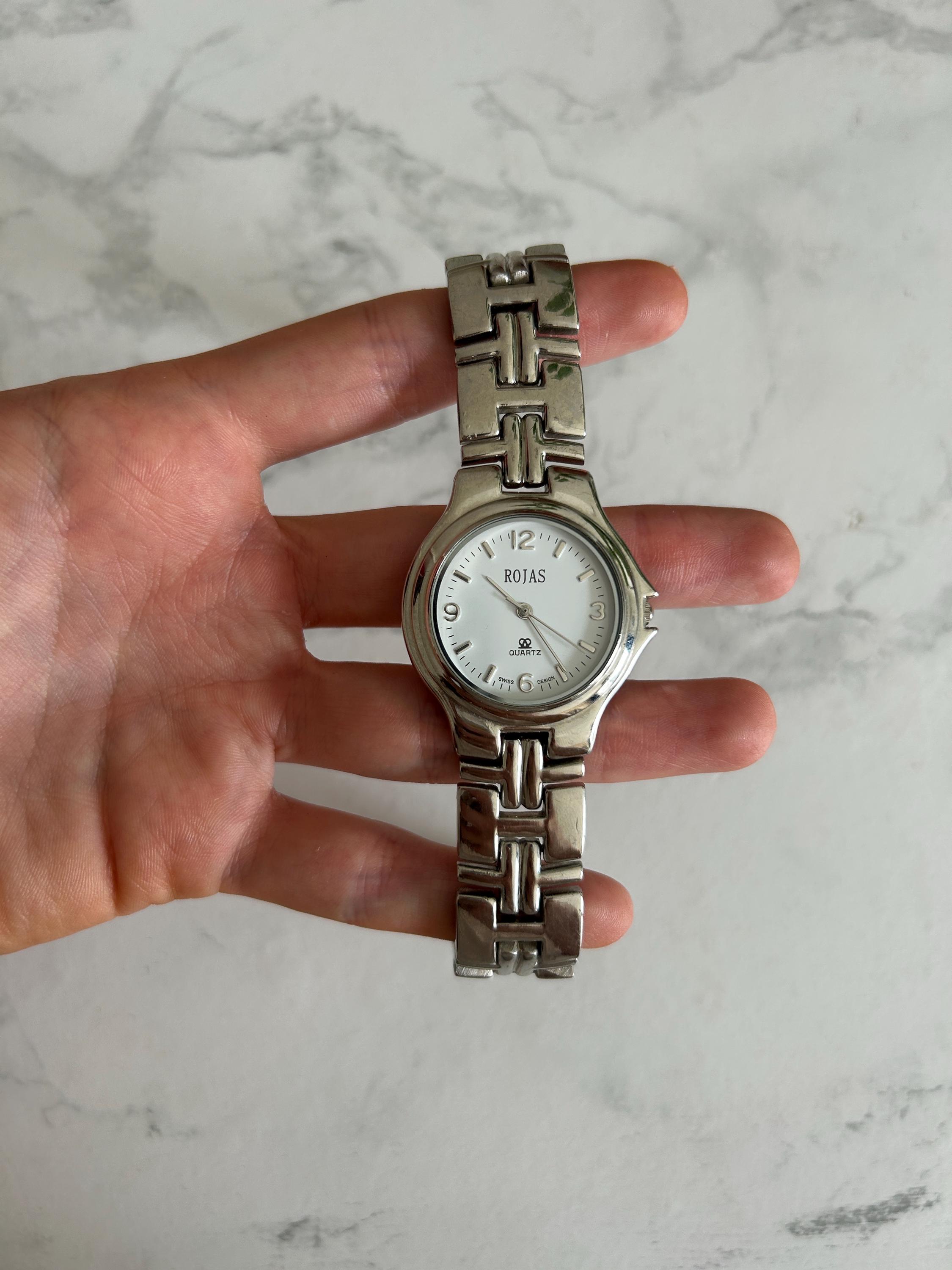 Vintage Rojas Classic Silver Watch Vintage Rojas Classic Silver Watch - Etsy main image 3
