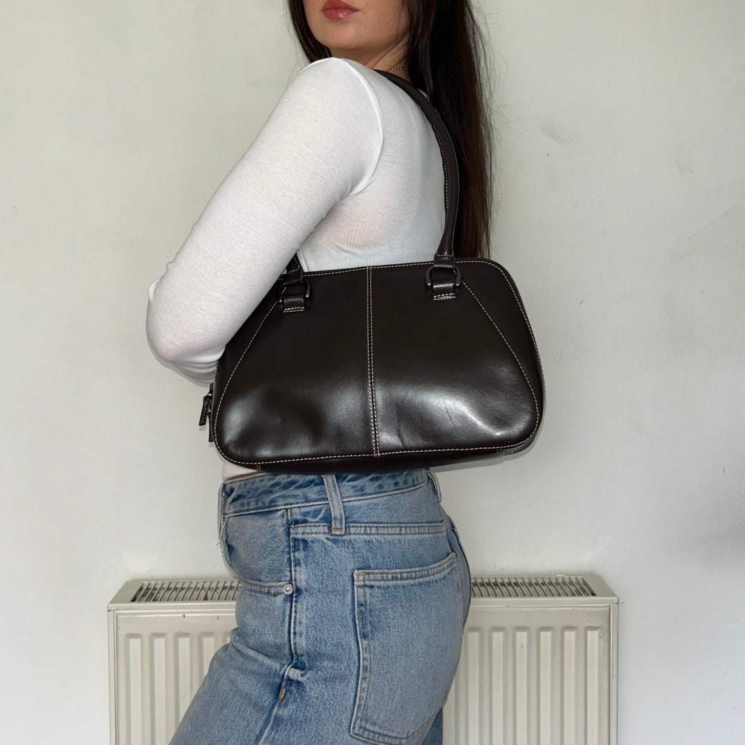 Brown Y2k shoulder bag main image 0