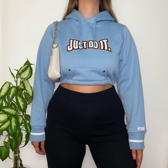Reworked Vintage Nike Baby Blue Y2K 
