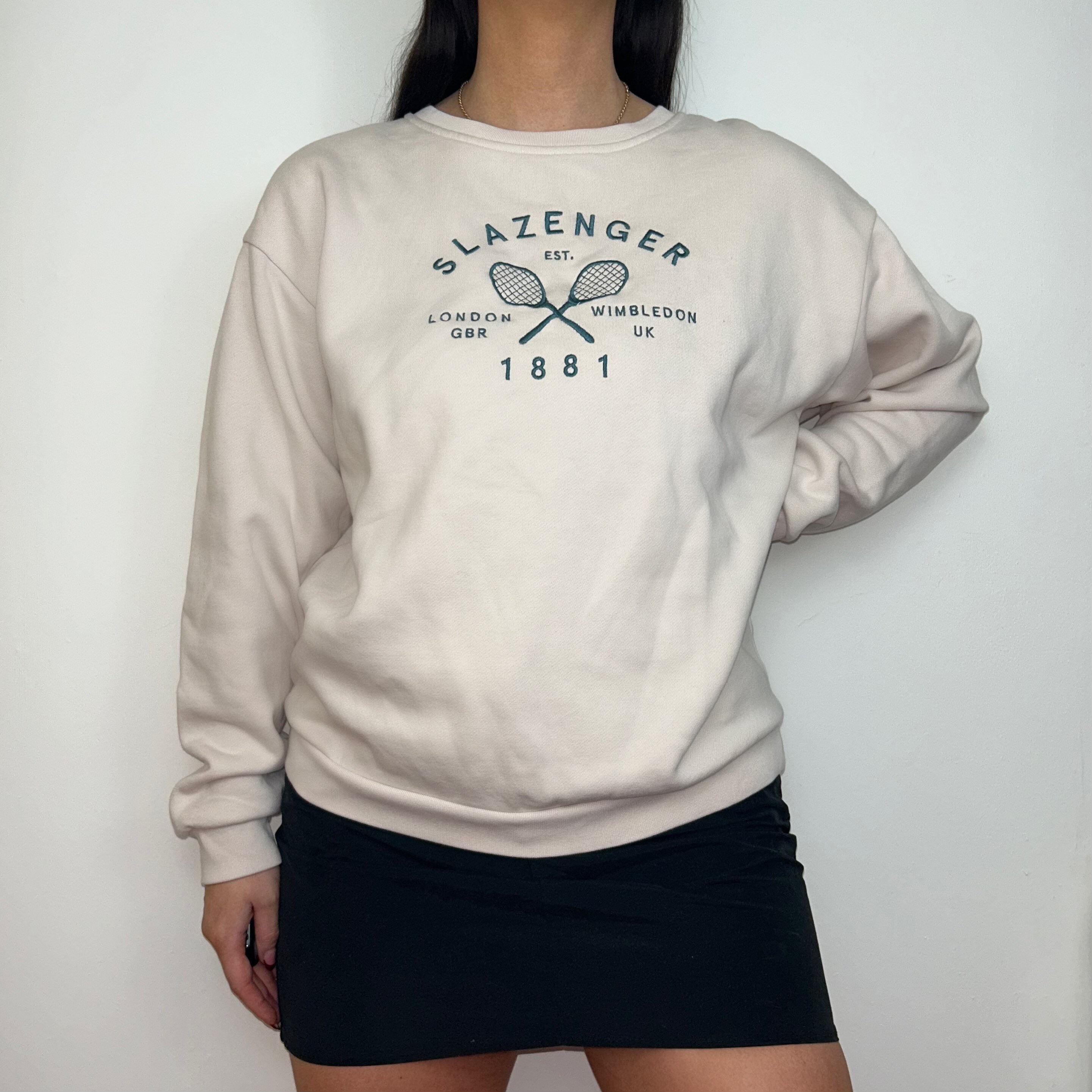 Slazenger grey online sweatshirt