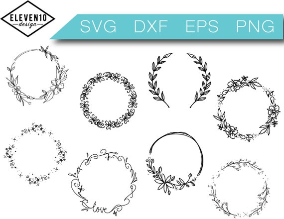 Download Decorative Laurels And Wreath Svg Bundle Design Accents Svg Etsy
