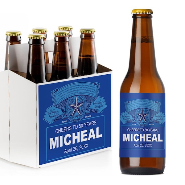 Personalized Beer Bottle Carrier or Personalized Beer Labels { 616 }