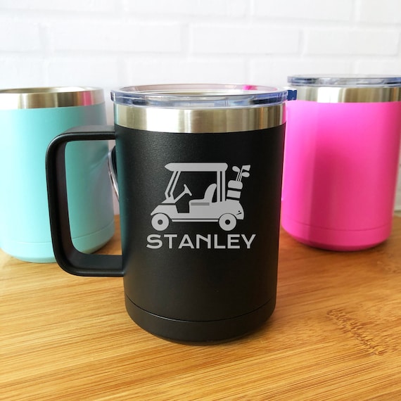 Engraved Stanley Vacuum Insulated Pint Mug For Beer Or Coffee