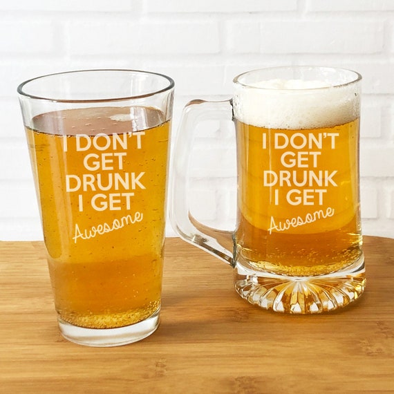 Awesome pint glasses on sale