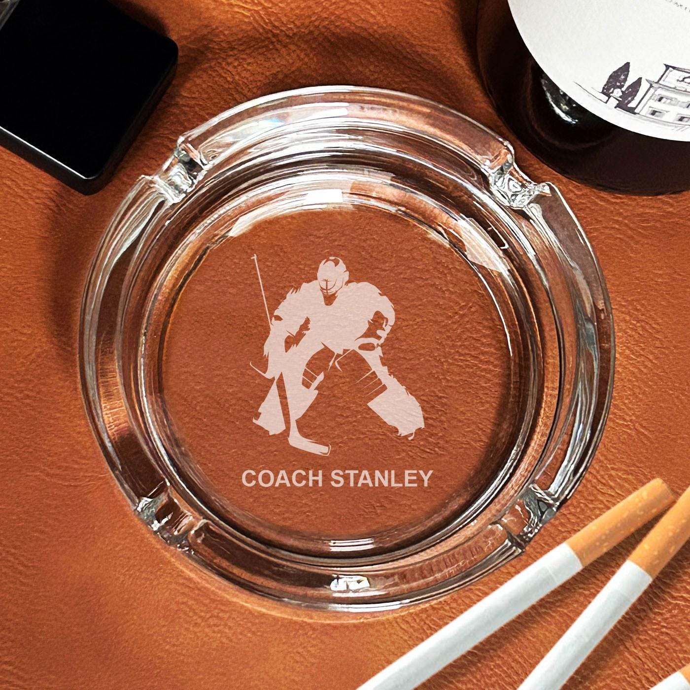 Hockey Ashtray - Etsy