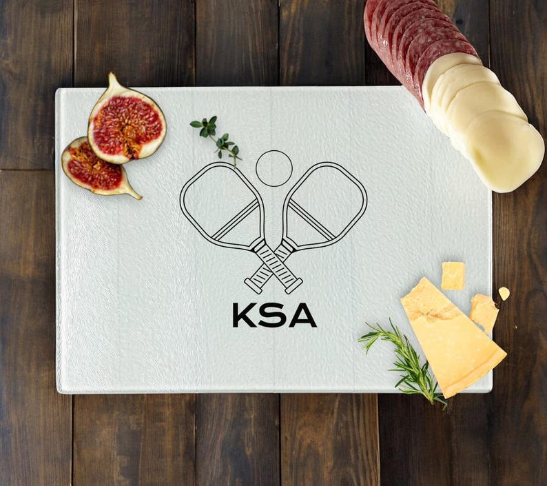 RMPersonalizedGifts Pickleball Cutting Board