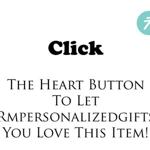 May include: Click the heart button to let RMpersonalizedgifts know you love this item!