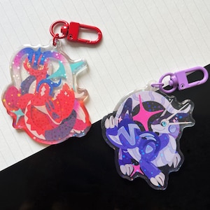 Llaveros de Koraidon y Miraidon