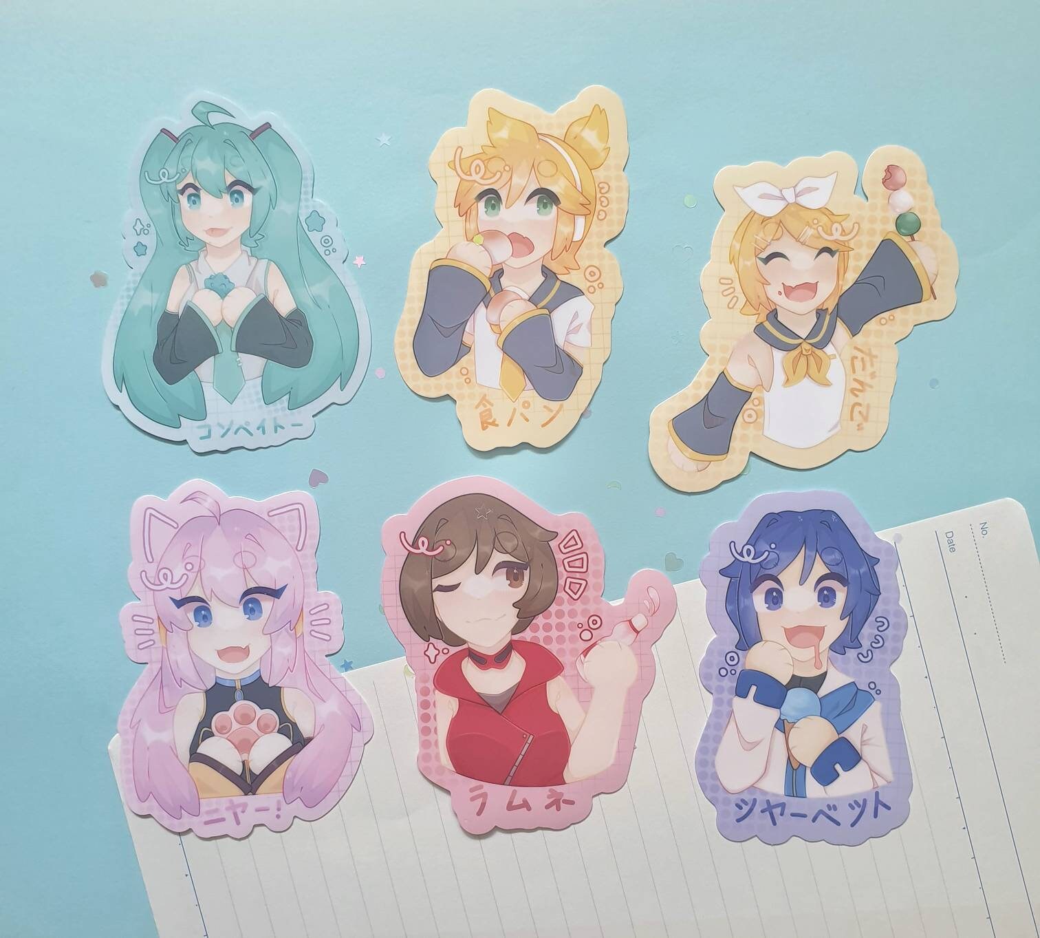 Vocaloid Stickers Etsy