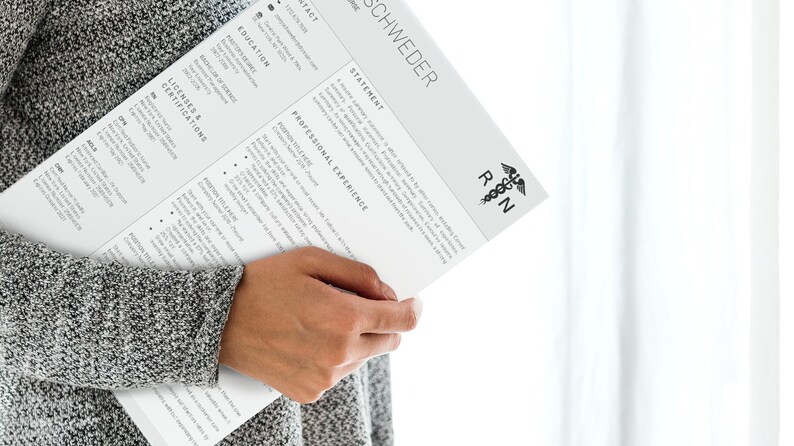 Registered Nurse Resume Template Nurse CV Template Nursing Resume Template Doctor CV RN Resume Design Nurse Resume Google Docs