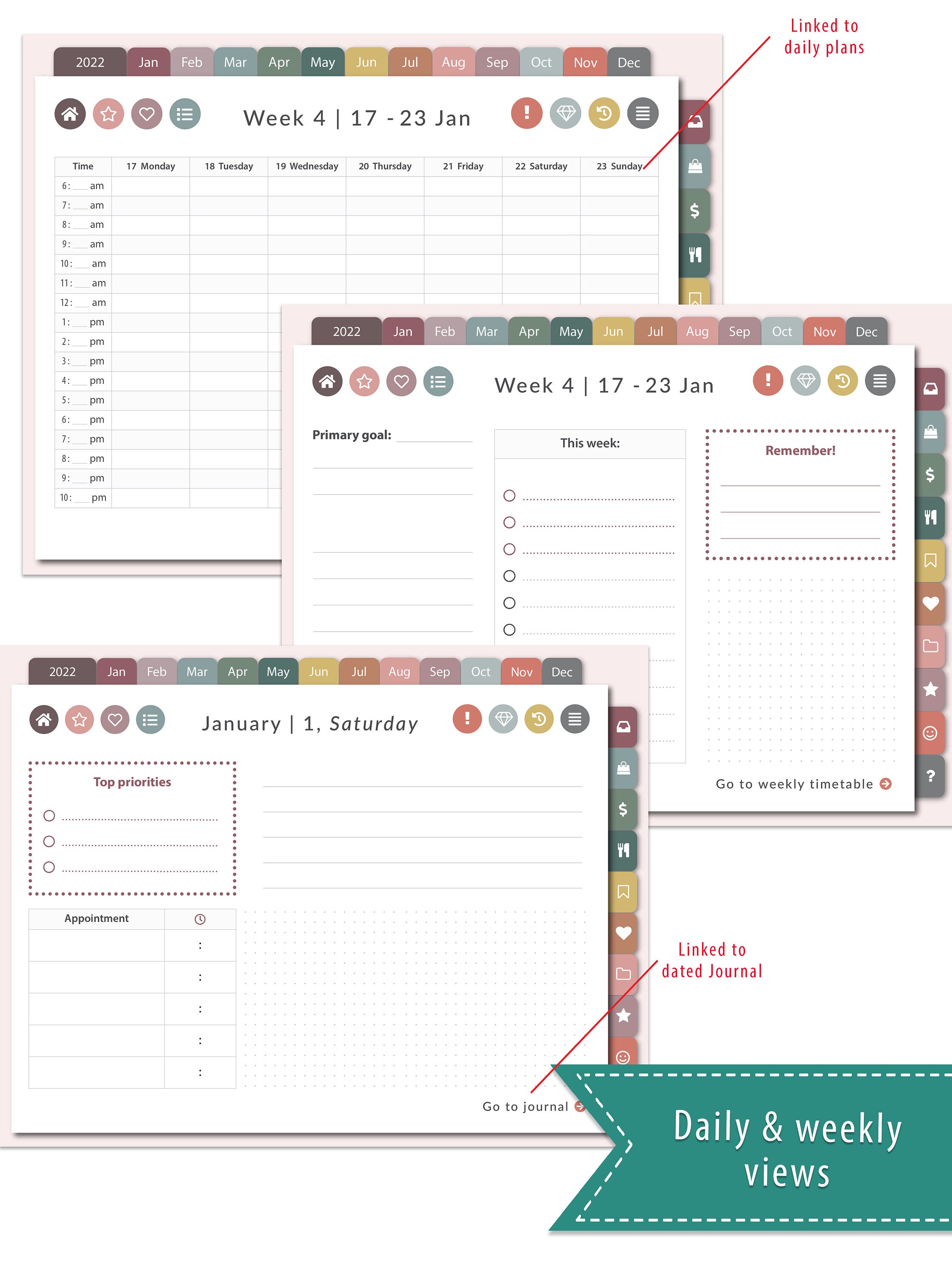 2022 free digital planner goodnotes 2022 free digital planner goodnotes