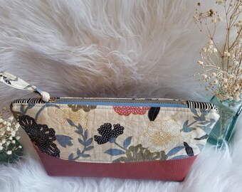 Handmade Unique Flower Zipper Cosmetic Bag》Purse》Clutch