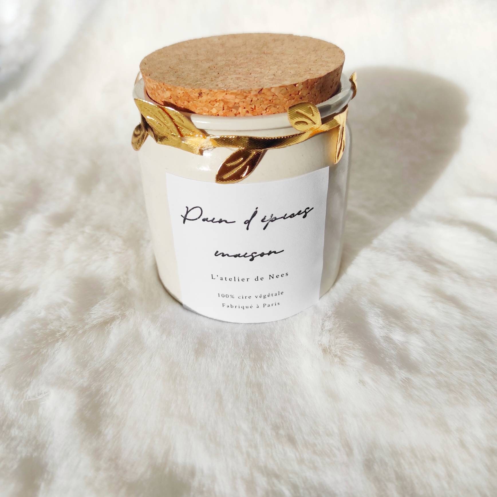 Bougie Pain d'épices Maison 100G