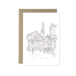 Borough Market, Londres Carte de voeux