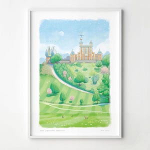 Greenwich Park Observatory, Signed Fine Art Print, South East London Gift
