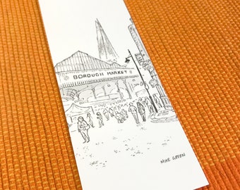 Borough Market Bookmark