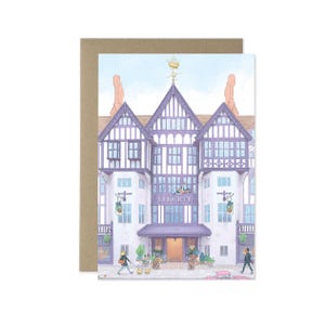 Cartão de felicitações da Liberty Store London