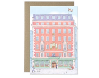 Tarjeta de felicitación de Fortnum & Mason London
